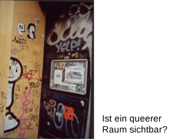 Ist ein queerer Raum sichtbar?