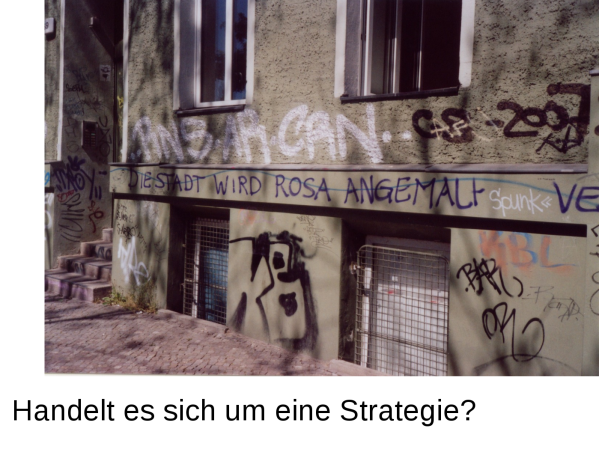 Handelt es sich um eine Strategie?